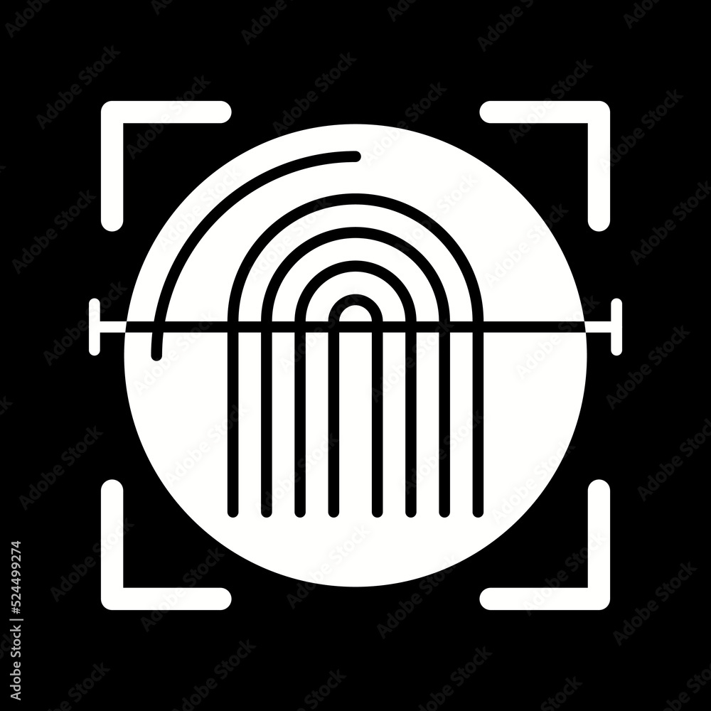 Fingerprint Scanner Icon Fingerprint Scanner Icon