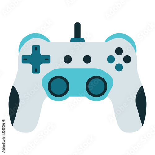 modern gamepad illustration for games