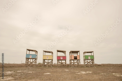 lifeguard stands