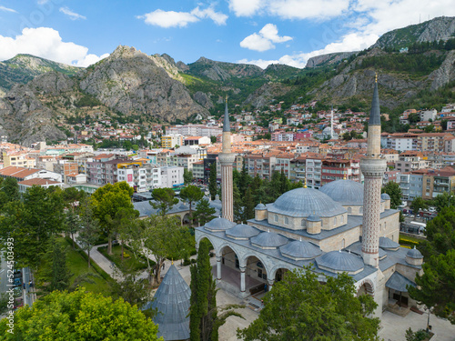 Amasya City Center Drone Photo, Amasya Turkey photo