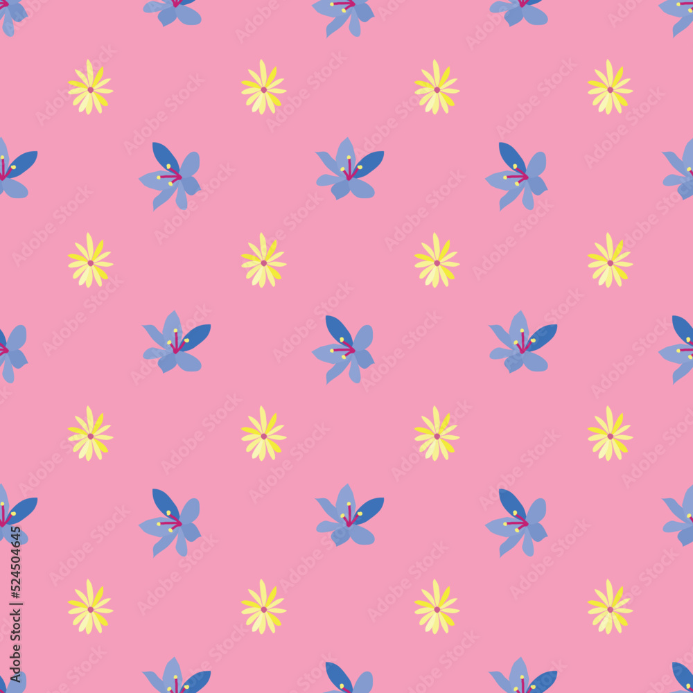 Flower Seamless Pattern Flower Seamless Pattern