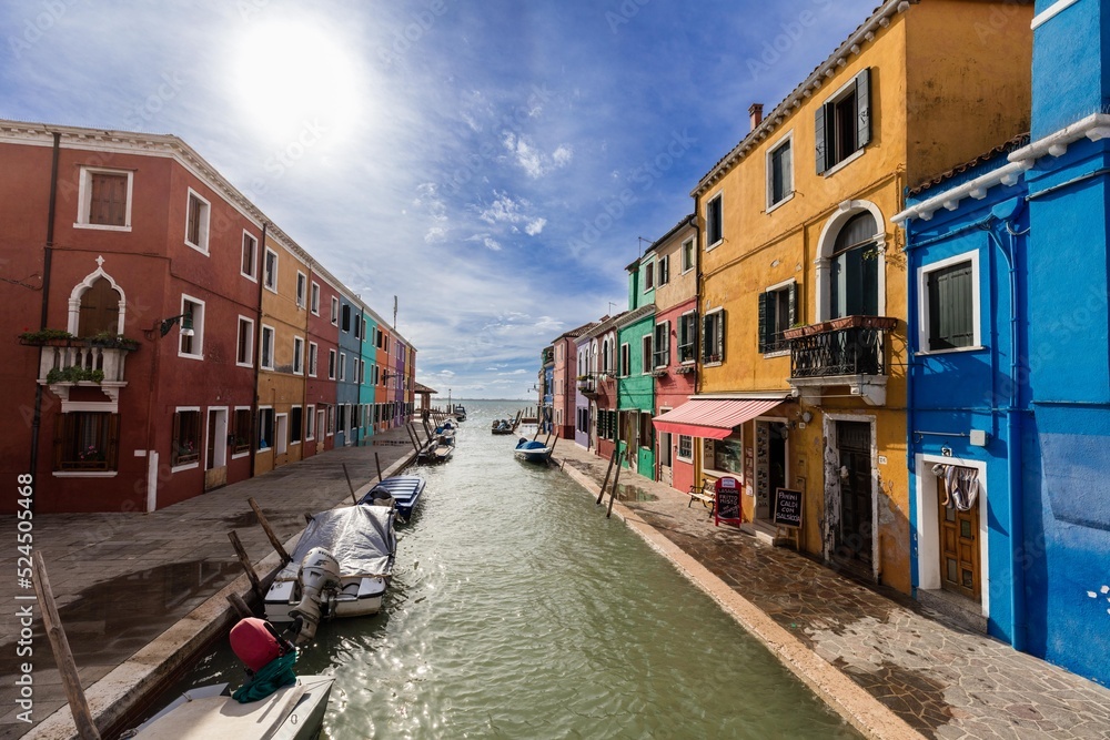 Venise , Venetie , Italie - Burano