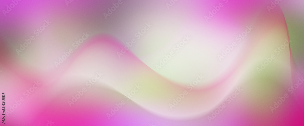 Fototapeta premium Abstract waves light on soft colors background
