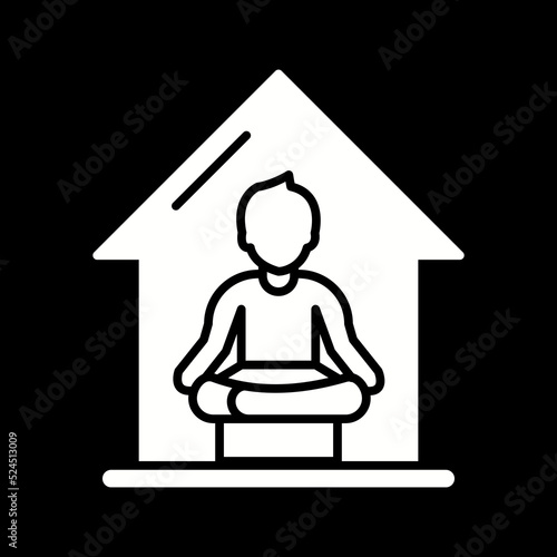 Yoga At home Icon
