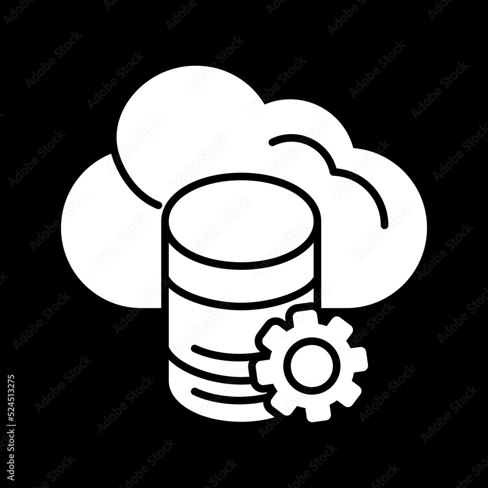 Cloud Data Icon Cloud Data Icon