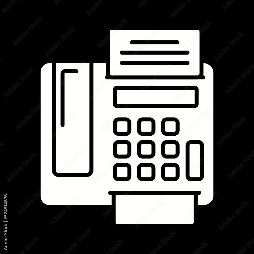 fax Machine Icon fax Machine Icon