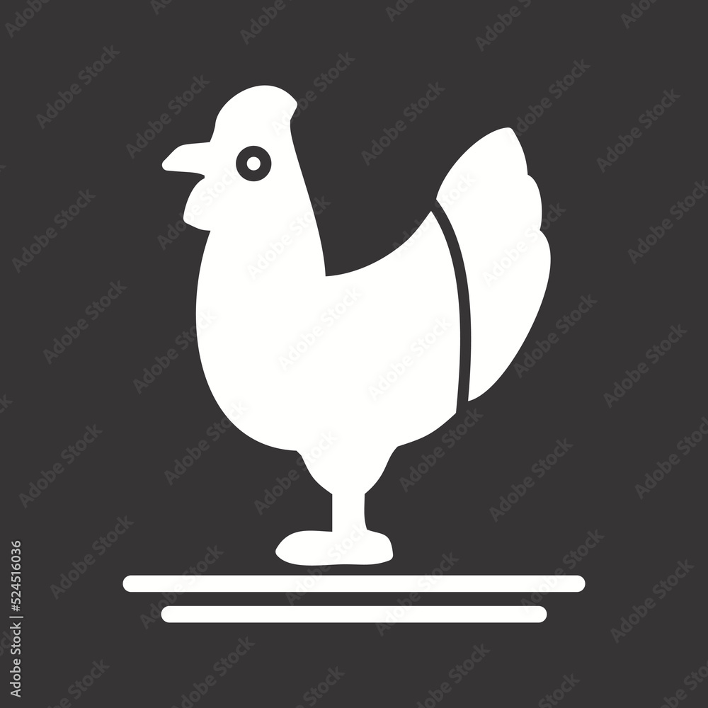Fototapeta premium Poultry Icon