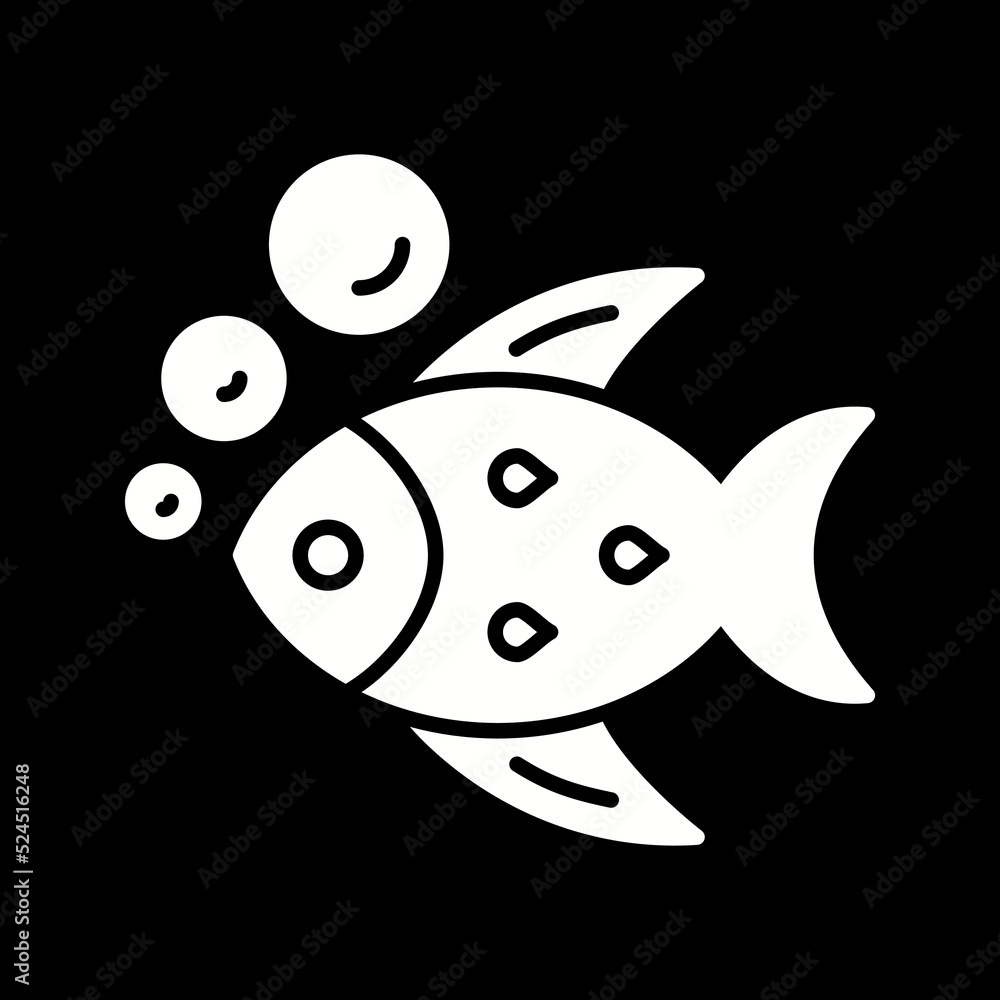 Obraz premium Fish Icon