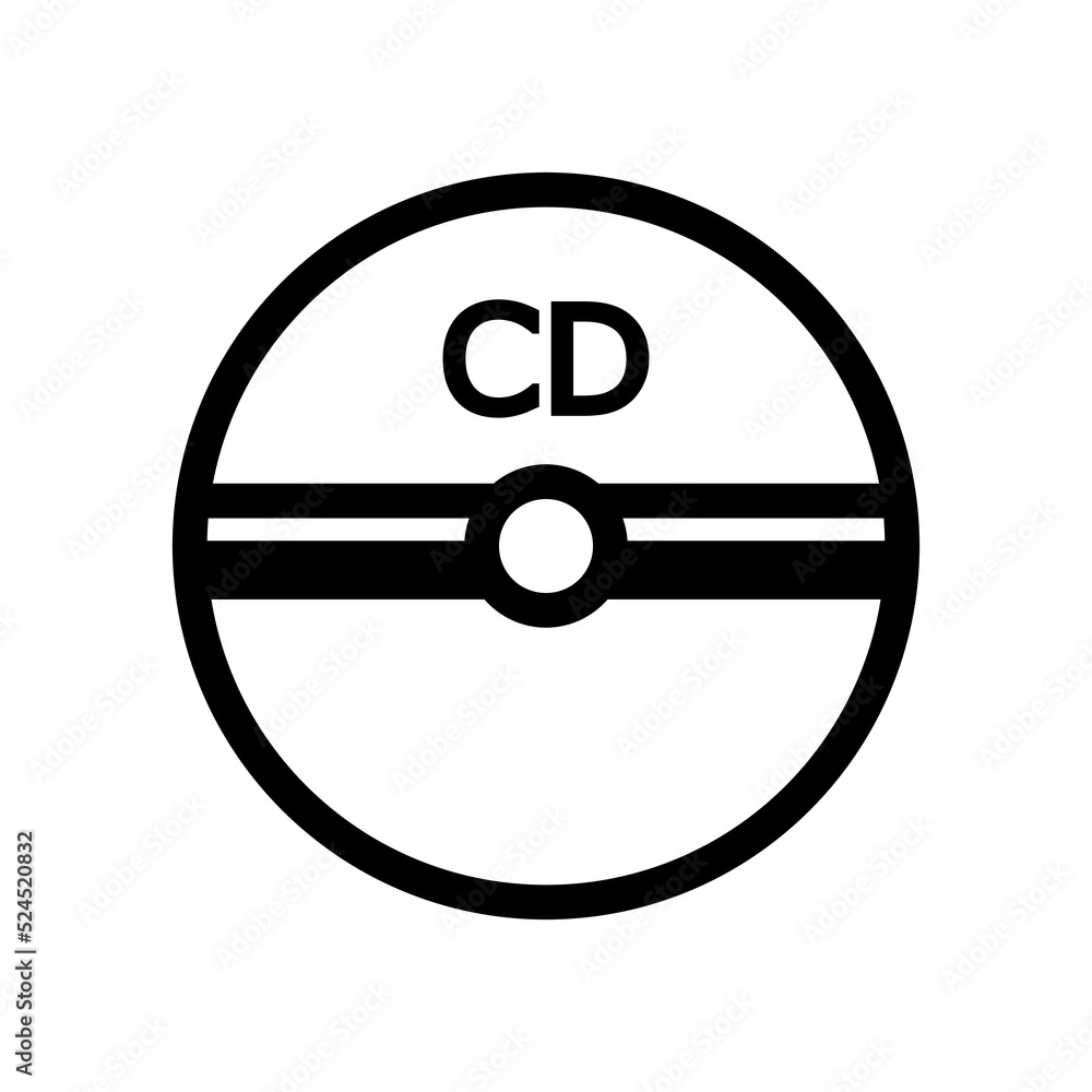 disk icon vector illustration on white background. disk icon vector illustration on white background.