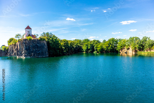 Sommerliche Entdeckungstour an der Bergkirche Beucha bei Leipzig - Sachsen - Deutschland photo