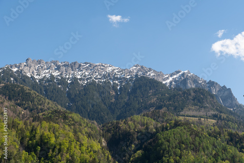 Rural scenery in Nendeln in Liechtenstein