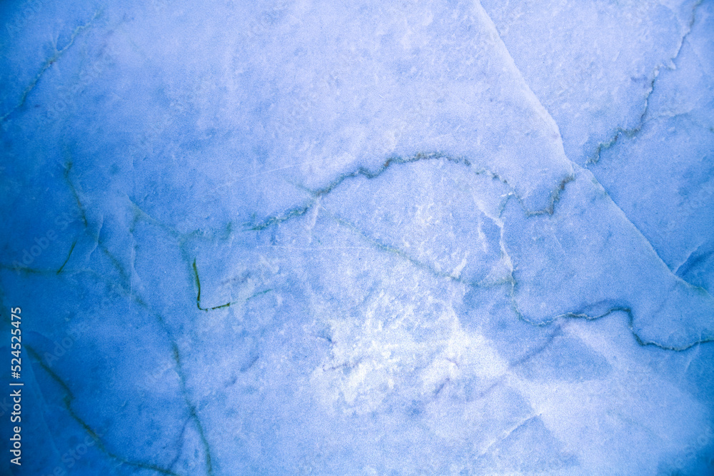 Obraz premium blue polished marble wall background
