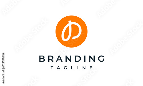 Vector Letter P Logo Symbol