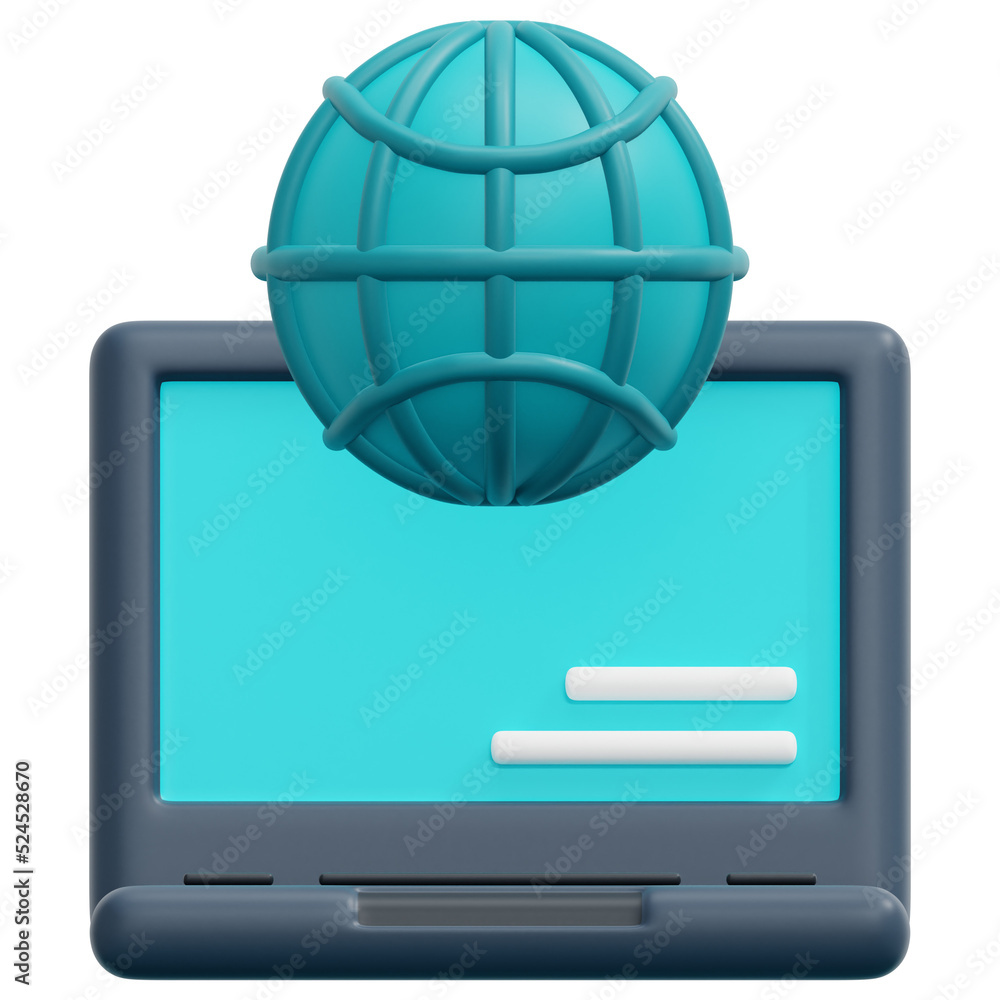 online education 3d render icon illustration online education 3d render icon illustration