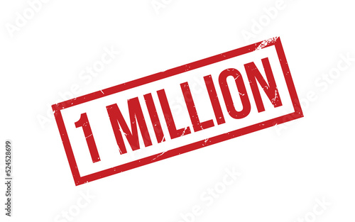 1 Million Rubber Stamp Seal Vector