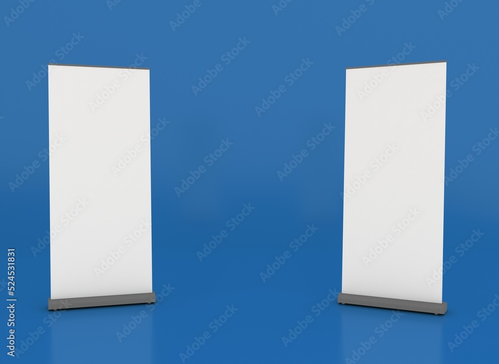 Business Roll Up Set. Stand Design. Banner Template. 3d rendering. Business Roll Up Set. Stand Design. Banner Template. 3d rendering.