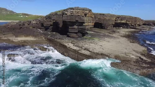  From water to cliff