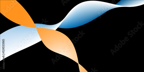 Fluid effect abstract background