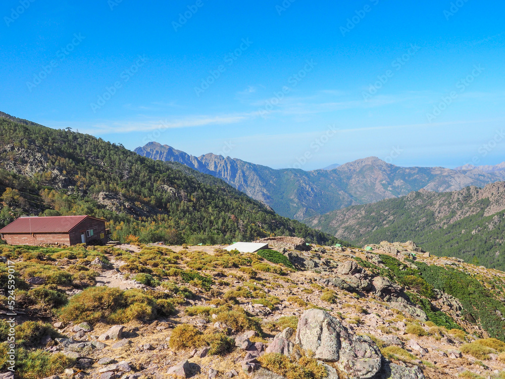 Korsika - Berghütte auf dem GR20