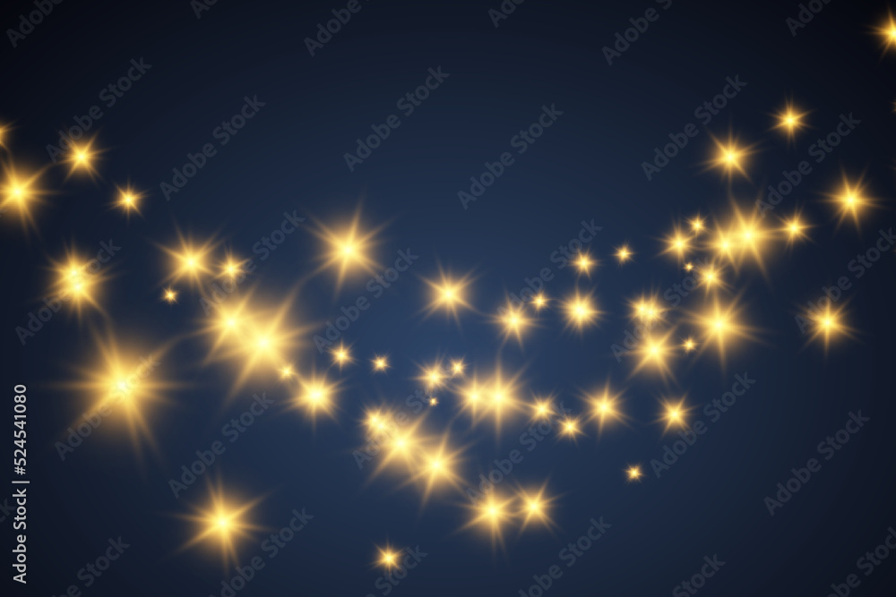 Brilliant gold dust vector shine. Glittering shiny ornaments for background. Vector illustration. Brilliant gold dust vector shine. Glittering shiny ornaments for background. Vector illustration.