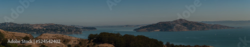 Bay Area waters with Angel Island and Sausalito bay