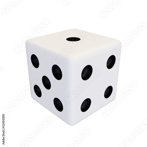 Gamecube, white dice.