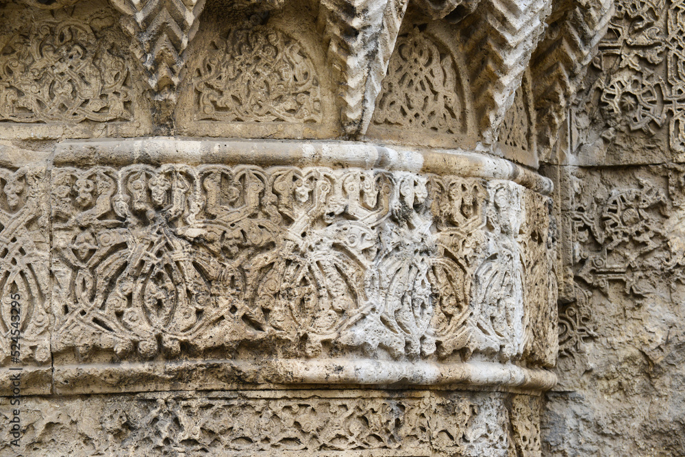 Twin minarets madrasah in Sivas city - Sivas is a tourist magnet city of modern Turkey with many historical monumental remains.
Twin minarets madrasah in Sivas city - Sivas is a tourist magnet city of modern Turkey with many historical monumental remains.