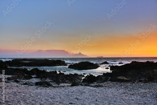 Kapstadt im Sonnenuntergang