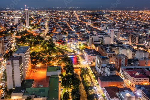 aerea del centro de cali colombia 