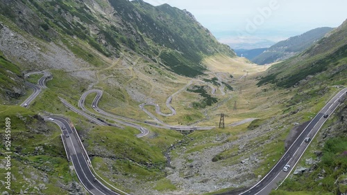 Transfagarasan Highway. Romania. Mountains.