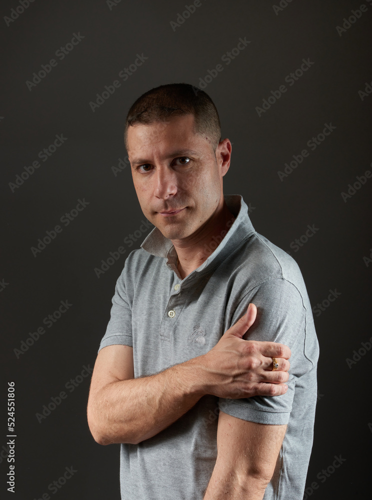 young model posing in a studio young model posing in a studio