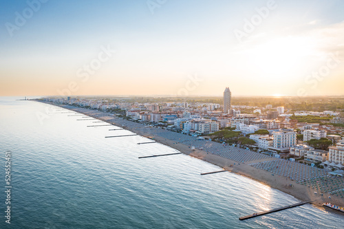 Lido di Jesolo beach, Italy photo