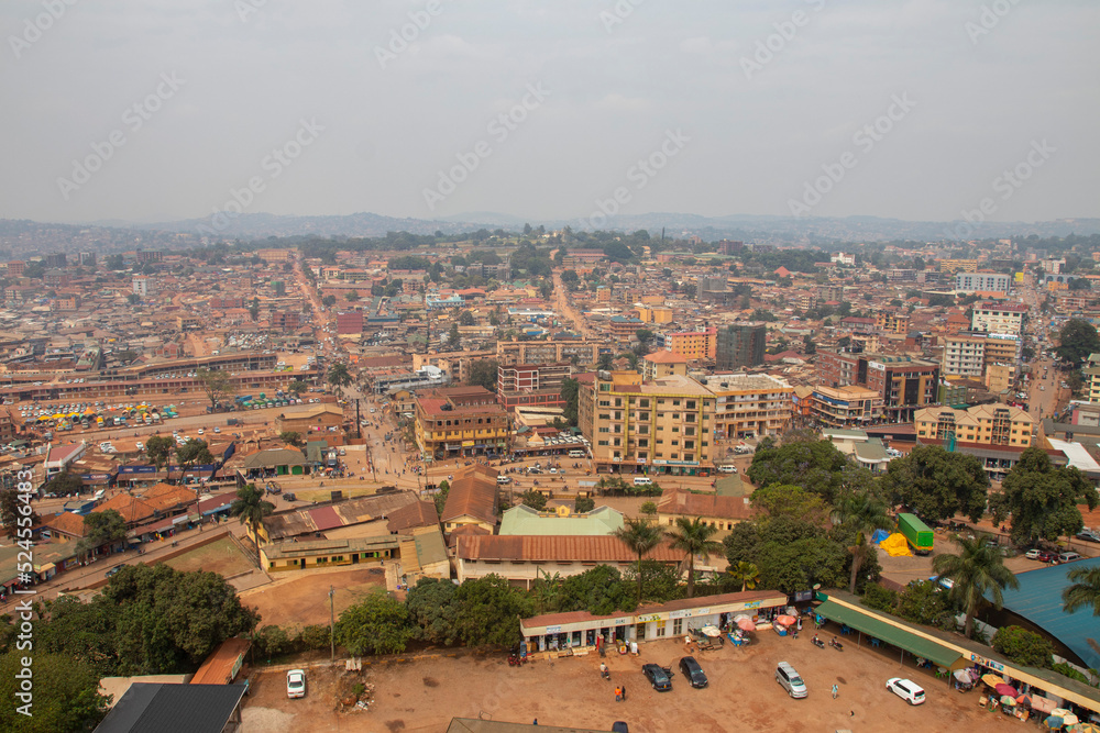 Fototapeta premium Kampala is a dynamic and engaging city in Uganda