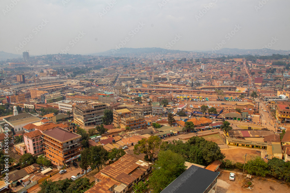 Fototapeta premium Kampala is a dynamic and engaging city in Uganda