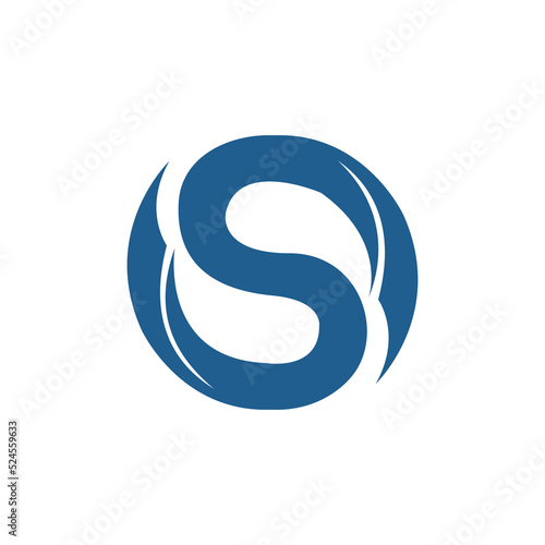 S logo symbol S Technology logo, S emblem brand