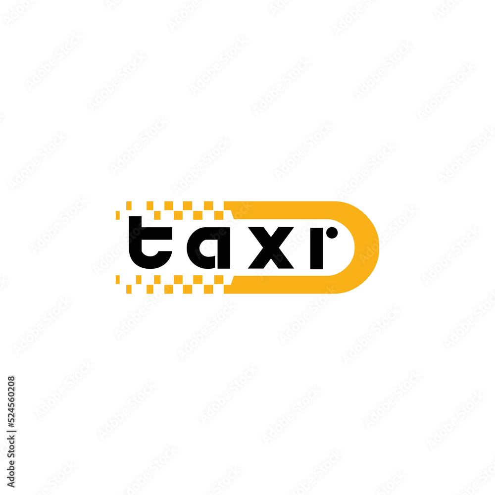 taxi logo emblem, urban vehicle transport logo Stock Vector Adobe Stock