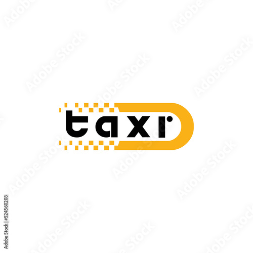 taxi logo emblem, urban vehicle transport logo