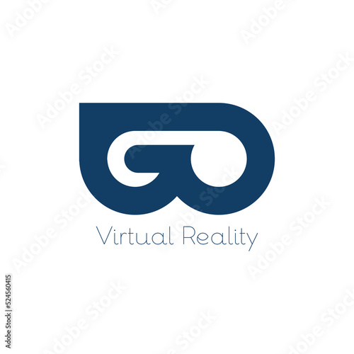 GP Virtual Reality logo, 3D VR Eyewear Concept