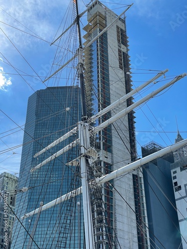 New York, NY, Ship and city