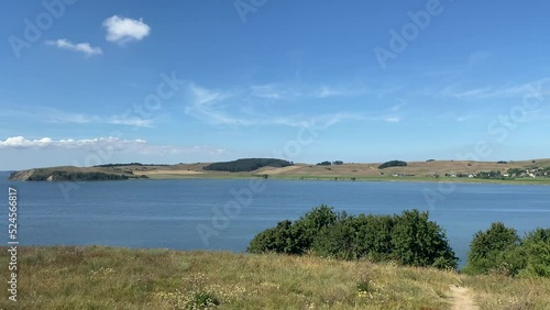 Coast of the island of Rügen in Germany, Zickersches Höft photo