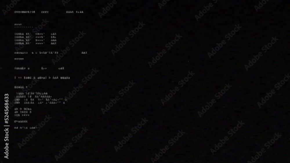 4k CRT Glitch Overlay Television Scanlines Old CRT Tube Screen From A 4k-crt-glitch-overlay-television-scanlines-old-crt-tube-screen-from-a