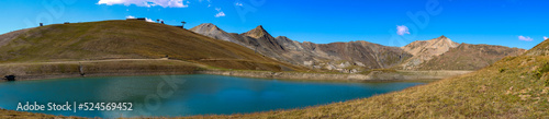 Landscape of mountains in Livigno, Italy, near Switzerland © Falcon's