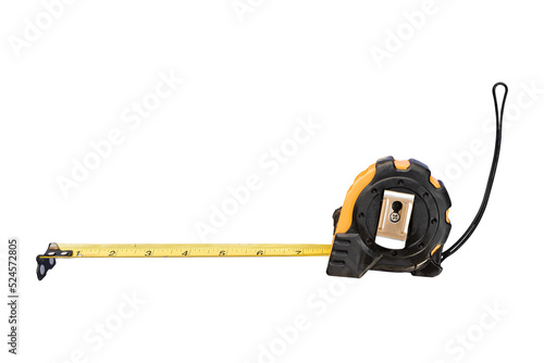Photos Measuring Tape isolated on transparent background - PNG format.