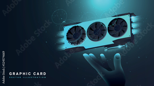 Graphic card in hand