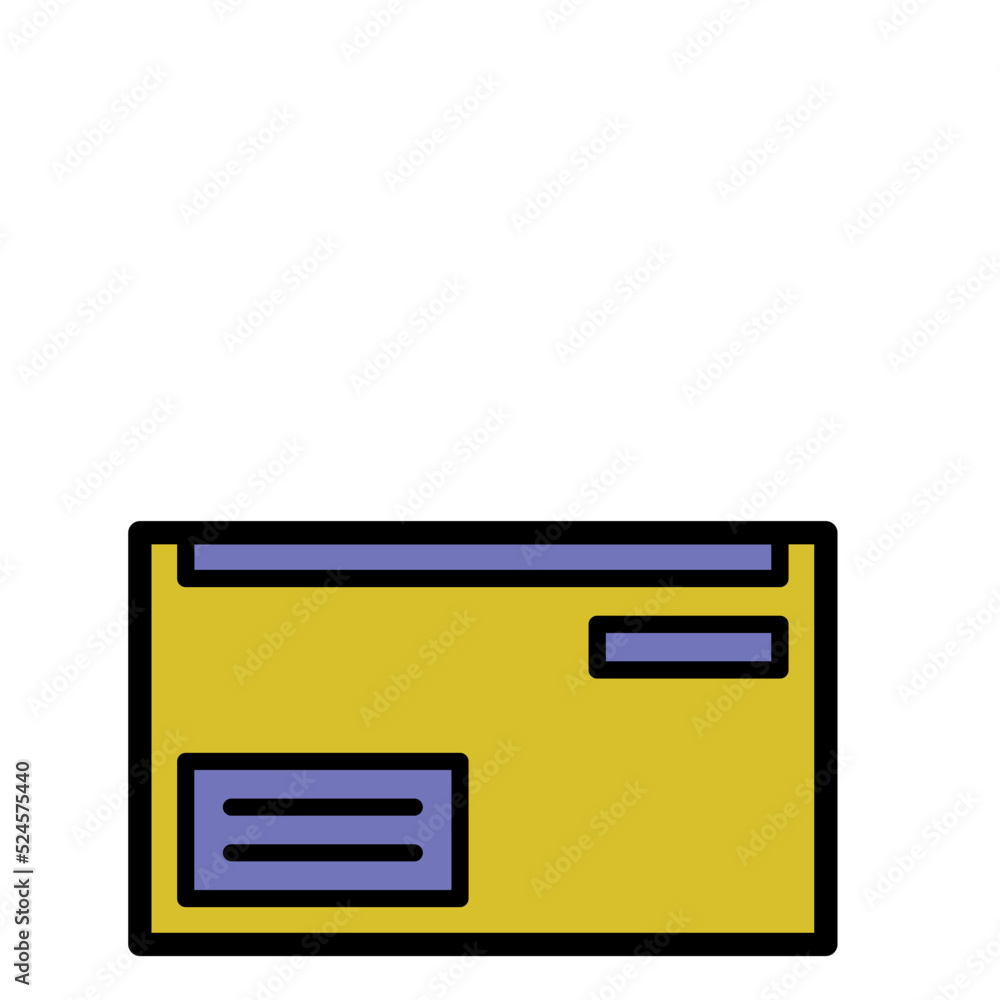 Illustration Email Envelope Vector Illustration Email Envelope Vector