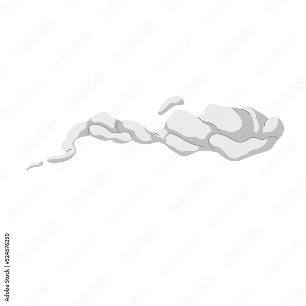 Smoke abstract cloud from gas, fume, air trail, dust, explosion, smog, bang, boom, sprite and bubble. Vapor silhouette. Flat vector illustration Smoke abstract cloud from gas, fume, air trail, dust, explosion, smog, bang, boom, sprite and bubble. Vapor silhouette. Flat vector illustration