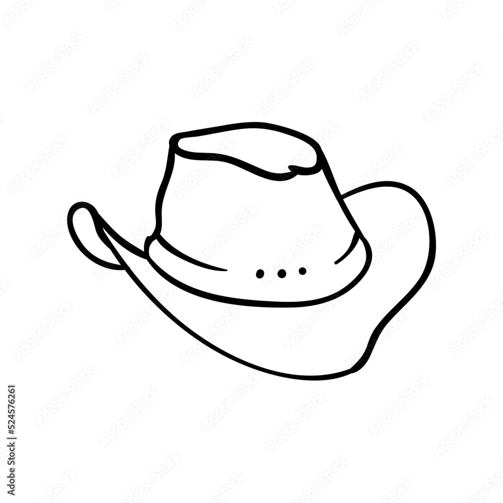 hat cowboy illustration fashion man old happy hat cowboy illustration fashion man old happy