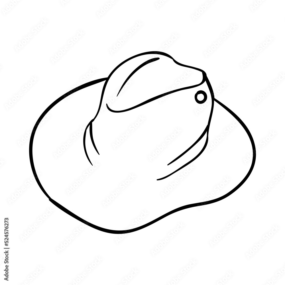 hat cowboy illustration fashion man old happy hat cowboy illustration fashion man old happy