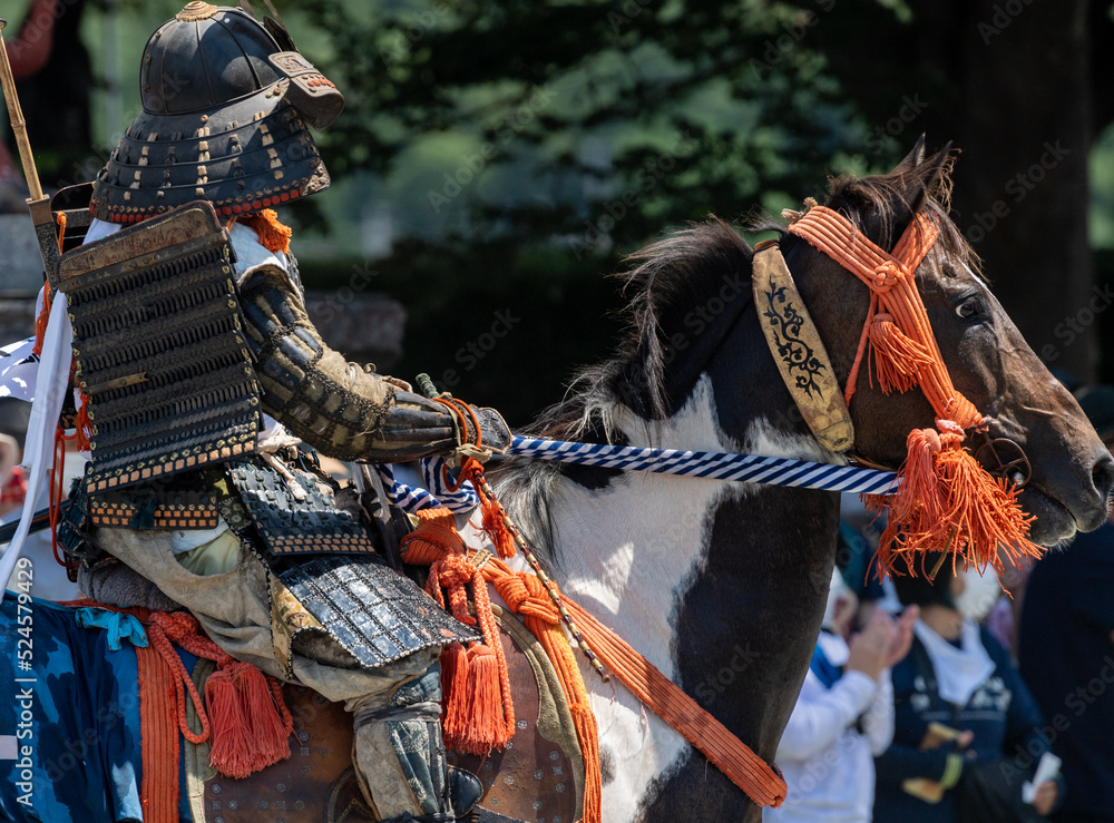 Obraz premium 騎馬武者