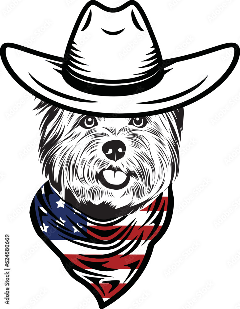 Cairn Terrier Dog vector eps , Dog in Bandana, sunglasses, Fourth , 4th July vector eps, Patriotic, USA Dog, Cricut Silhouette Cut File Cairn Terrier Dog vector eps , Dog in Bandana, sunglasses, Fourth , 4th July vector eps, Patriotic, USA Dog, Cricut Silhouette Cut File